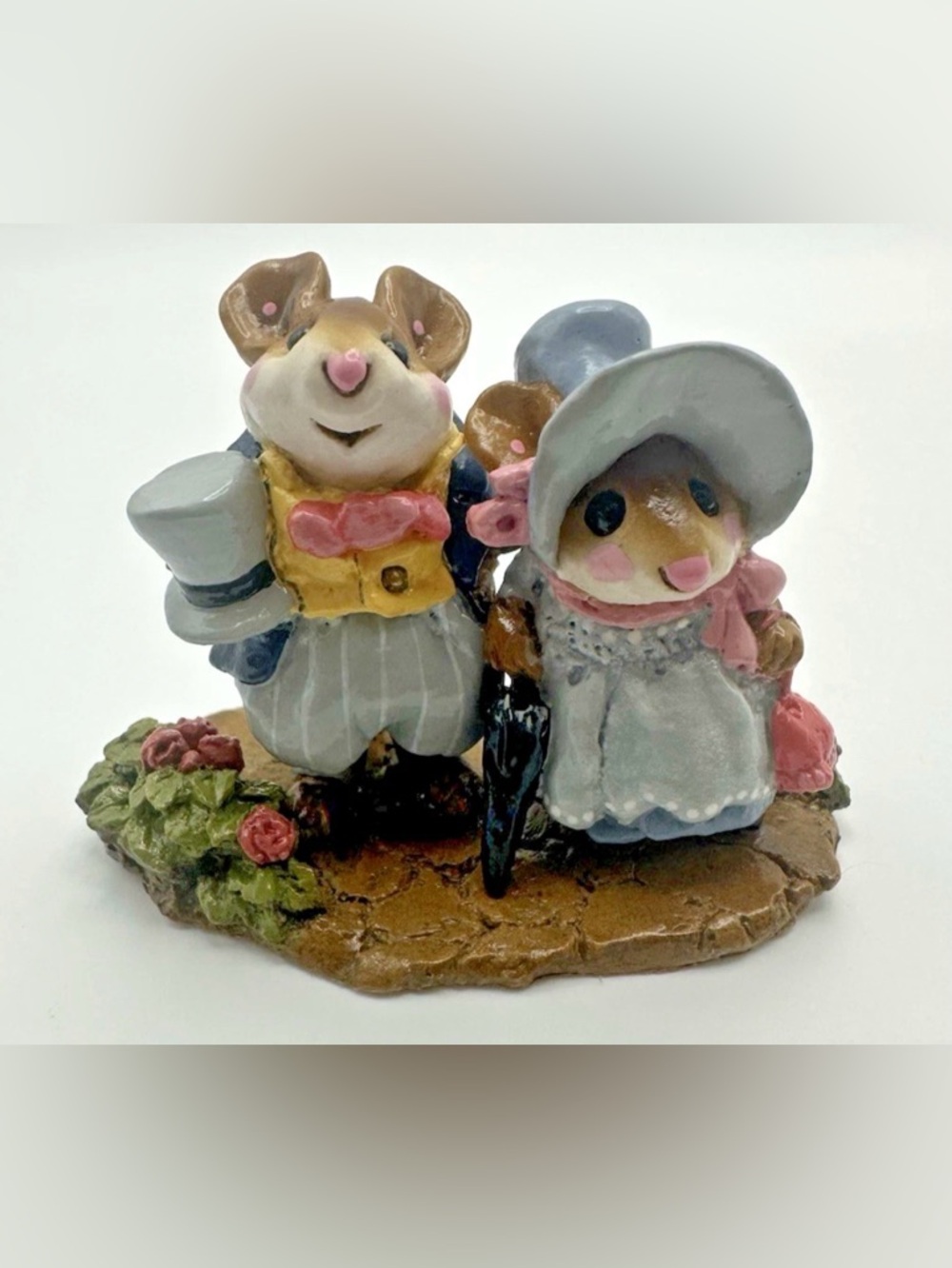 Wee Forest Folk M-195 Lady Mousebatten WFF 1993 Annette Peterson New with Box
